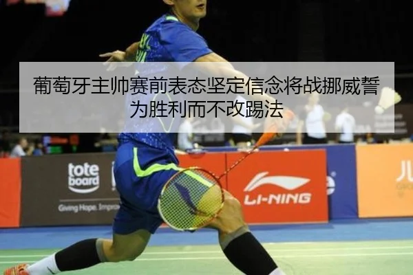 葡萄牙主帅赛前表态坚定信念将战挪威誓为胜利而不改踢法 | MGSports